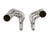 Hooker Racingheart 3-Step Dragster Headers - Chrome | BBVM 2502-6HKR