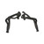Hooker Super Competition Long Tube Fenderwell Exit Headers - Painted | BBVM 5208HKR