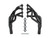 Hooker BlackHeart Long Tube Headers - Painted | JVRB 70101508HKR