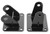 Hooker BlackHeart LS Engine Mount Brackets - LS Swap | JVRB 71221022HKR