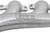 Hooker BlackHeart LS Swap Exhaust Manifolds - Silver Ceramic Finish | JVRB 8502-1HKR