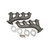 Hooker BlackHeart LS Swap Exhaust Manifolds - Natural Cast Finish | JVRB 8502HKR