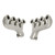 Hooker BlackHeart LS Swap Exhaust Manifolds - Stainless Steel - Natural Cast | JVRB 8503HKR