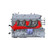 Hooker BlackHeart LS Swap Exhaust Manifolds - Rear Dump SBC Exit - Black | JVRB 8506-3HKR
