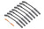 MSD Super Conductor Spark Plug Wire Set - 99-13 GM TruckSUV - Black | BCCX 32823