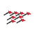 MSD Ignition Coil - Blaster - Ford 3-Valve V8 - Red - 8-Pack | BCCX 82438