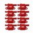 MSD Ignition Coil - Blaster Series - Gen V GDI Engine - Red - 8-Pack - Square | BCCX 82668
