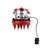 MSD Front Drive Distributor with Adjustable Cam Sync | BCCX 85101