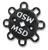 MSD Black Chrysler 426 440 Pro-Billet Distributor | BCCX 85465