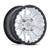Fuel Fv866 Piston  Atv Wheels Rims 15x7 4x137 Hyper Silver Machined Face W/ Matte Black Lip 38mm | FV866SB15704838