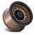 Kmc Powersports Ks242 Aztec Beadlock Atv Wheels Rims 15x7 6x139.7 Matte Bronze W/ Matte Black Ring 38mm | KS242ZB15706U38