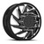 Adf Dually Contractor Wheels Rims 26x8.25 8x275 Gloss Black/Machined 132mm