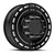 Adf Dually Ltd Wheels Rims 26x8.25 8x275 Gloss Black/Machined 132mm