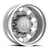 Adf Dually Classic Wheels Rims 22x8.25 10x225 Hyper Silver -168mm