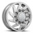 Adf Dually Contractor Wheels Rims 28x8.25 8x165.1 Hyper Silver 132mm