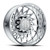 Adf Dually Chopper Wheels Rims 28x8.25 8x165.1 Polished -156mm