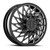 Adf Dually Chopper Wheels Rims 26x8.25 8x165.1 Gloss Black/Machined 132mm