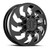Adf Dually Reaper Wheels Rims 24x8.25 8x210 Gloss Black/Machined 144mm