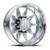 Adf Dually Lone Star Wheels Rims 22x8.25 8x165.1 Polished -168mm