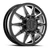 Adf Dually Lone Star Wheels Rims 22x8.25 8x165.1 Gloss Black/Machined 145mm