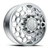 Adf Dually Matrix Wheels Rims 26x8.25 8x165.1 Polished 132mm