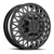 Adf Dually The Rigger Wheels Rims 24x8.25 8x170 Gloss Black/Machined 144mm