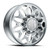 Adf Dually Zyn Wheels Rims 26x8.25 8x165.1 Polished 132mm