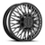 Adf Dually Rizz Wheels Rims 24x8.25 8x165.1 Gloss Black/Machined 144mm