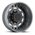 Adf Dually Maximus Wheels Rims 26x8.25 8x200 Gunmetal W/ Black Accents -156mm