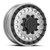 Adf Dually Mag Nuts Wheels Rims 26x8.25 8x165.1 Silver W/ Black Accents 132mm