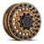 Adf Dually Mag Nuts Wheels Rims 26x8.25 8x165.1 Bronze W/ Black Accents 132mm