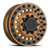 Adf Dually Mag Nuts Wheels Rims 26x8.25 8x165.1 Bronze W/ Black Accents 132mm