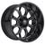 Edge Off Road 301Bm Wheels Rims 20x10 5x127 5x139.7 Gloss Black W/ Milled Accents -19mm | 301BM-2100919