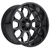 Edge Off Road 301Bm Wheels Rims 22x12 6x135 6x139.7 Gloss Black W/ Milled Accents -44mm | 301BM-2226844