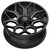 Edge Off Road 302Bm Wheels Rims 22x12 5x127 5x139.7 Gloss Black W/ Milled Accents -44mm | 302BM-2220944