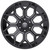 Edge Off Road 302Bm Wheels Rims 22x12 6x135 6x139.7 Gloss Black W/ Milled Accents -44mm | 302BM-2226844
