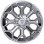 Edge Off Road 302C Wheels Rims 20x10 5x127 5x139.7 Chrome -19mm | 302C-2100919