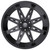 Edge Off Road 304Bm Wheels Rims 20x9 6x135 6x139.7 Gloss Black W/ Milled Accents 0mm | 304BM-2096800