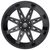 Edge Off Road 304Bm Wheels Rims 22x12 5x127 5x139.7 Gloss Black W/ Milled Accents -44mm | 304BM-2220944
