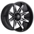 Edge Off Road 304Mb Wheels Rims 20x10 5x127 5x139.7 Gloss Black W/ Machined Face -12mm | 304MB-2100912
