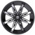 Edge Off Road 304Mb Wheels Rims 20x10 5x127 5x139.7 Gloss Black W/ Machined Face -12mm | 304MB-2100912