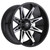 Edge Off Road 304Mb Wheels Rims 22x12 6x135 6x139.7 Gloss Black W/ Machined Face -44mm | 304MB-2226844