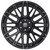 Edge Off Road 306Bm Wheels Rims 20x10 5x127 5x139.7 Gloss Black W/ Milled Accents -12mm | 306BM-2100912