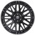 Edge Off Road 306Bm Wheels Rims 22x10 5x127 5x139.7 Gloss Black W/ Milled Accents -19mm | 306BM-2200919