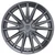 Edge Street 353A Wheels Rims 17x7.5 5x114.3 5x120 Anthracite 40mm | 353A-7755740