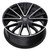 Edge Street 353Mb Wheels Rims 18x8 5x108 5x114.3 Gloss Black Machined Face 40mm | 353MB-8801440
