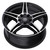 Edge Street 354Mb Wheels Rims 17x7.5 5x112 5x114.3 Gloss Black Machined Face 40mm | 354MB-7755940