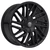 Edge Street 355B Wheels Rims 17x7.5 5x100 5x114.3 Gloss Black 40mm | 355B-7751840