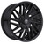 Edge Street 355B Wheels Rims 17x7.5 5x108 5x114.3 Gloss Black 40mm | 355B-7751440