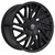 Edge Street 355B Wheels Rims 18x8 5x108 5x114.3 Gloss Black 40mm | 355B-8801440